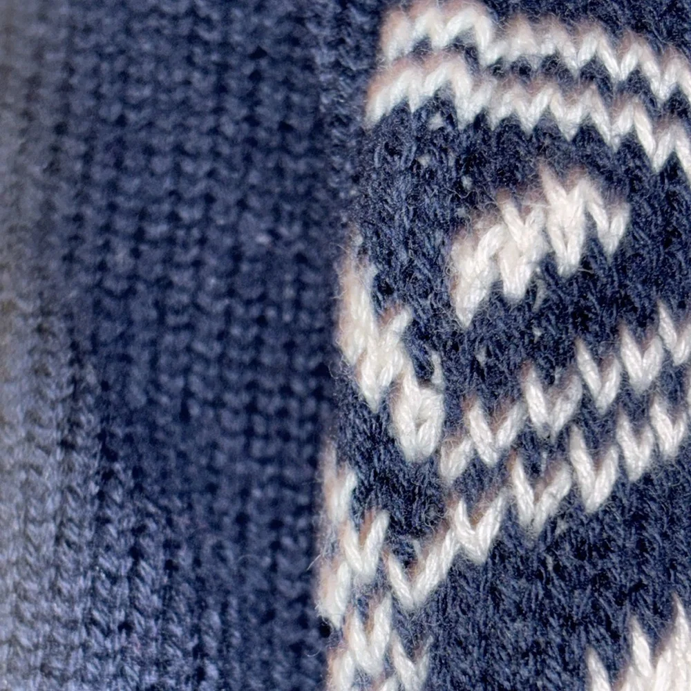 Fair Isle Set Fair Isle Sweater Pants Set for Baby 3-6M Navy Blue Sweater Outfit